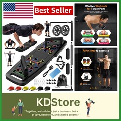 Compact Push Up Board & Fitness Accessories – Ultimate Home Workout Solution
