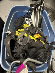 ENTIRE BOX of Random Gym Equipment Including TRX, Formfit Flow 360, Ladder, Etc.