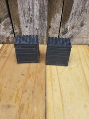 Bowflex Motivator Feet Foot Endcap End Cap Black Set Of 2