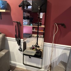 Lululemon mirror With stand And wall Mount. Not a scratch on it