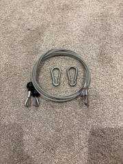 Bowflex 59″ Lat Tower Cables for Power Pro XLT Ultimate Pair with Clips