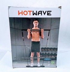 HOTWAVE Portable Exercise Equipment with 16 Gym Accessories