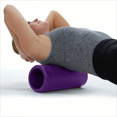 13″ Firm Fitness Foam Roller – Deep Tissue Muscle Relief, Purple