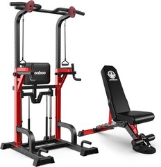 Power Tower Pull Up Bar Dip Station Multi-Function Home Gym Assistive Trainer