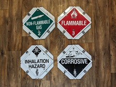 Lot Of 12……….16-way Flip Placard Replacement, All Brand New, Free Shipping