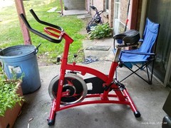 ERG Indoor Cycling Exercise Bike No missing Parts Hardy Every Used