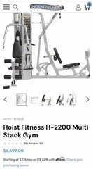 Hoist Fitness 2200 Home Gym Weight Machine