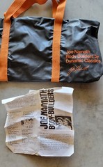 Joe Namath Body Builders by Dynamic Classics, Vintage Gym Set w/New Carrying Bag