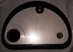 ONE USED RIGHT Leg Extension Pivot Joint Knee Pad Bowflex Revolution