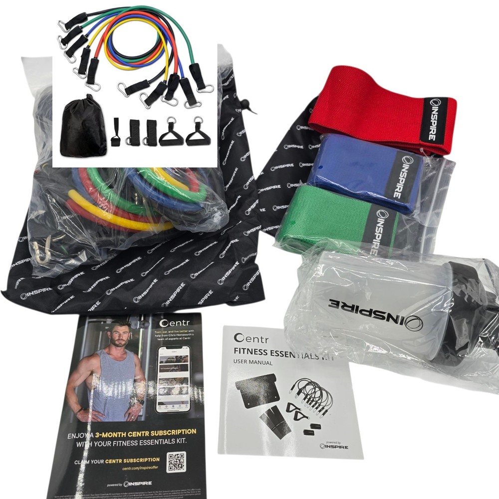 CENTR BY CHRIS HEMSWORTH FITNESS ESSENTIALS KIT HOME WORKOUT EQUIPMENT