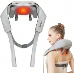 6D Full Body Electric Heating Massager, Deep Neck & Shoulder Relaxer