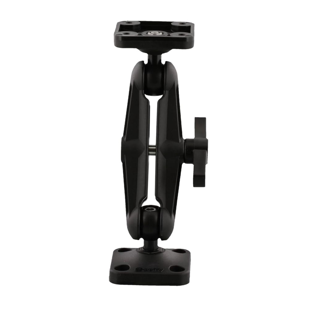 Scotty 0150 Ball Mounting System with Universal Mounting Plate, Black