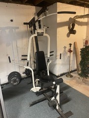 Multi-Station Bench Press Fitness Workout Equipment Home Gym Workout