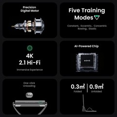 Smart Home Gym System- Fitness Mirror K1: AI-Powered All-in-One Fitness Machine