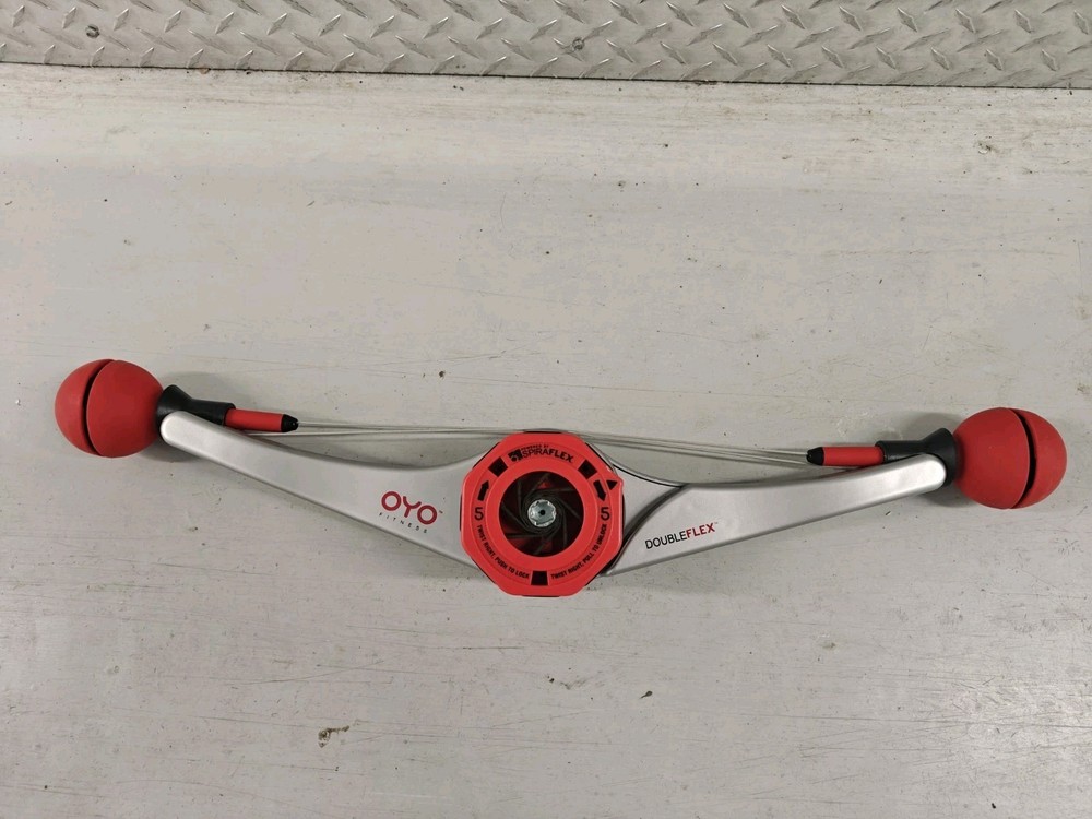 OYO Fitness Double Flex Total Body Resistance Personal Gym Portable W/Discs