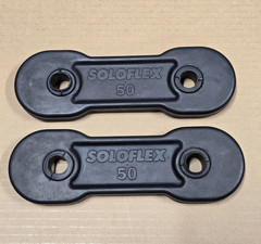 Soloflex 50 lb Weight Resistance Straps Pair – 100lb Total 2 Pieces – OEM