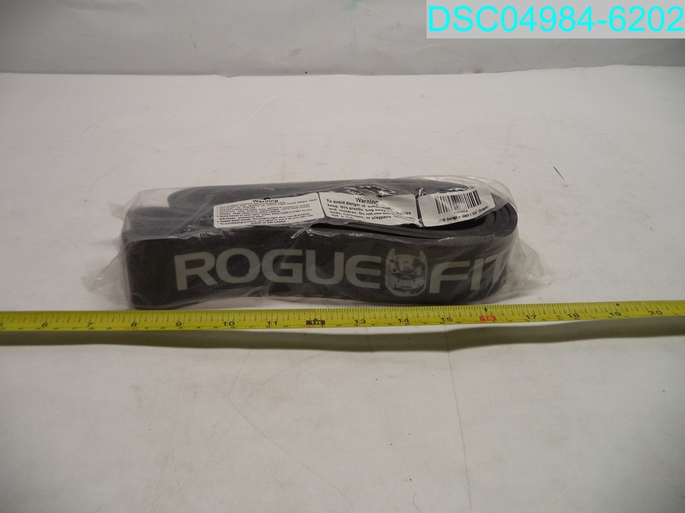 Rogue Fitness HB0004 #4 RF Average Black 1-3/4″ Monster Band For Exercise