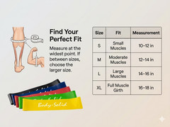 Body-Solid BSTBM Mini Loop Bands
