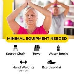 Exercise DVD for Seniors – 28 Day Size Down Challenge Low Impact DVD…