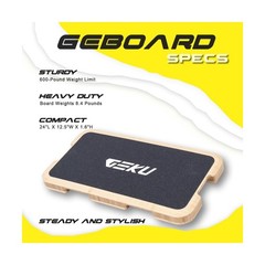 Resistance Band Workout Footplate – Wood Exercise Platform with Non-Slip Surf…