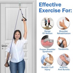 Shoulder Pulley for Physical Therapy, Pulleys for Shoulder Rehab Over Door, S…