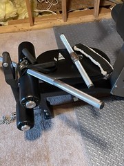 home gym weight machine used Hoist Gym Row, Leg, pull down, press