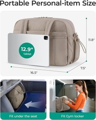 BAGSMART Gym Bag for Women Duffle Bag for Travel with Wet Pocket Lightweight