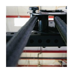Titan Fitness Rack Mounted Endless Rope Pulley System, Steel Drum Mounts on U…