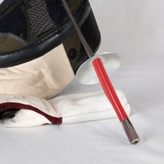 Sabre Fencing Rubber Grip, Fencing Sport Accessories – Straight Ergonomic