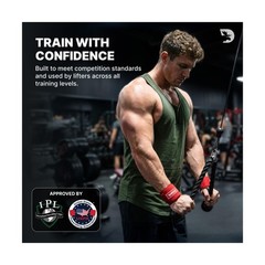 DMoose Fitness Wrist Wraps for Weightlifting 18″ – Heavy Duty G… FAST USA SHIP