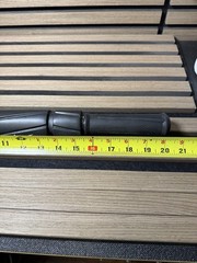 Nike Fitness Gym Workout Recovery Roller Bar Black/White Large Size Used
