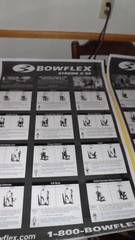 NO OFFER BOWFLEX XTREME 2 SE SE ,LAMINATED SIDE BY SIDE Poster 24×36. 2 POSTER