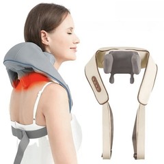 Electric Neck & Shoulder Massager, Wireless Kneading Massage Shawl