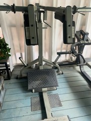 BODY-SOLID Plate-Loaded Squat / Calf Raise Machine
