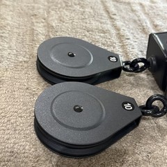 Set of 2 Bowflex Xceed Xtreme 2 OEM Slider 3.5” Pulley w Locking Pin FREE SHIP