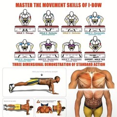 Push Up Board Pro 4 in 1 Full Body Muscle Trainer Home Gym
