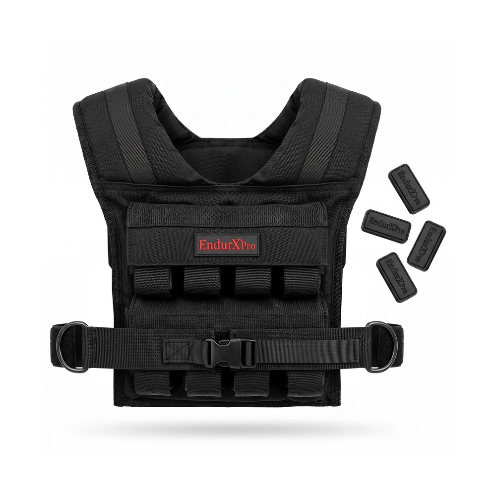 Weighted Vest for Men & Women | Adjustable Weight Vest 25 lbs/35 lbs/45 lbs w…