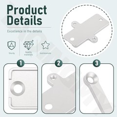 57824279 13577429 Sensor Mount/Bracket Compatible with GM Billet Flex Fuel