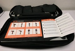 X3 Bar Elite Home Gym Whole System Jaquish Biomedical Bar 4 Bands Stand W/ Case
