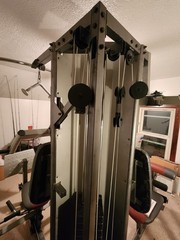 Weider Club Home Gym Work-out Stations 4870 Weight Lifting Cross Training Offers