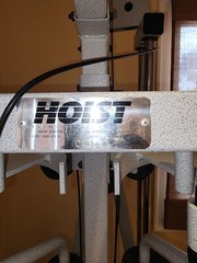 home gym weight machine used Hoist Gym Row, Leg, pull down, press