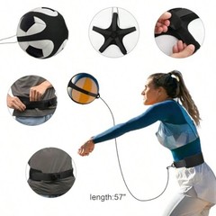 Cosmos Solo Soccer Trainer Belt – Adjustable Waist Strap For Soccer & Volleyb…