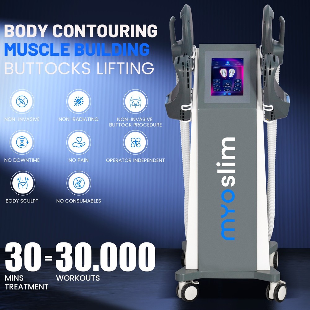 New MYOslim Body Shaping Machine Fat Removal Hip Lifting 4-handles Salon Device
