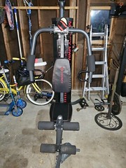 Fitvids FVLX-750 Home Gym System Workout Station with 330lbs of Resistance