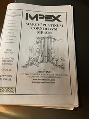 marcy platinum corner gym mp-4500