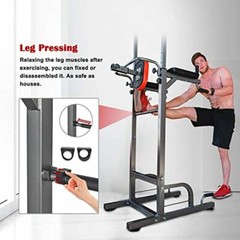 RELIFE REBUILD YOUR LIFE Power Tower Workout Dip Station for Home Gym Strength T