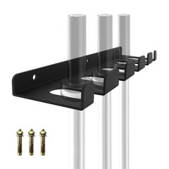 Wall Mounted Heavy Duty Barbell Storage Rack Vertical Hanging Barbell Holder