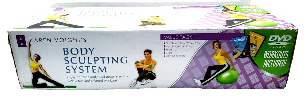 NEW FACTORY SEALED KAREN VOIGHT BODY SCULPTING SYSTEM EXERCISE WORKOUT FITNESS
