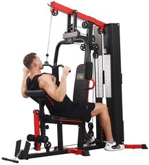 Multifunctional Home Gym System Full Body Workout Station 330lb Weight Workout