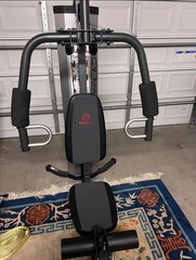 Marcy MWM-988 Home Gym System 150lb Weight Stack Machine